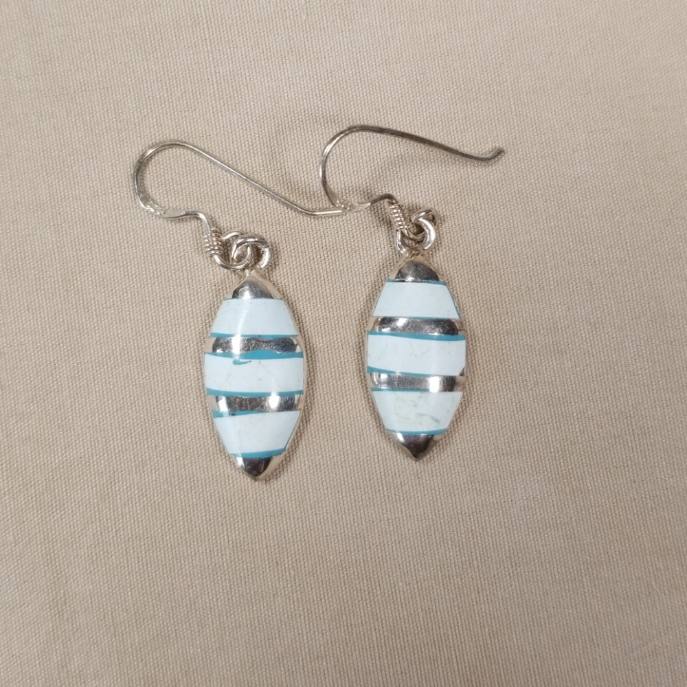 Sterling Silver Turquoise Earrings
